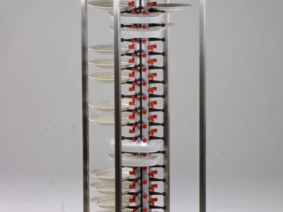 CHARIOT PORTE-ASSIETTES-DRESSÉES TROLLEY ESCAMOTABLE 60