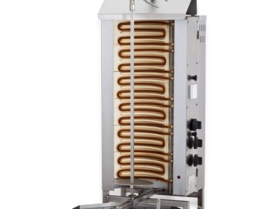 GYROS GRILL ELECTRIQUE MOTEUR AU-DESSUS 6 ZONES DE CHAUFFAGE