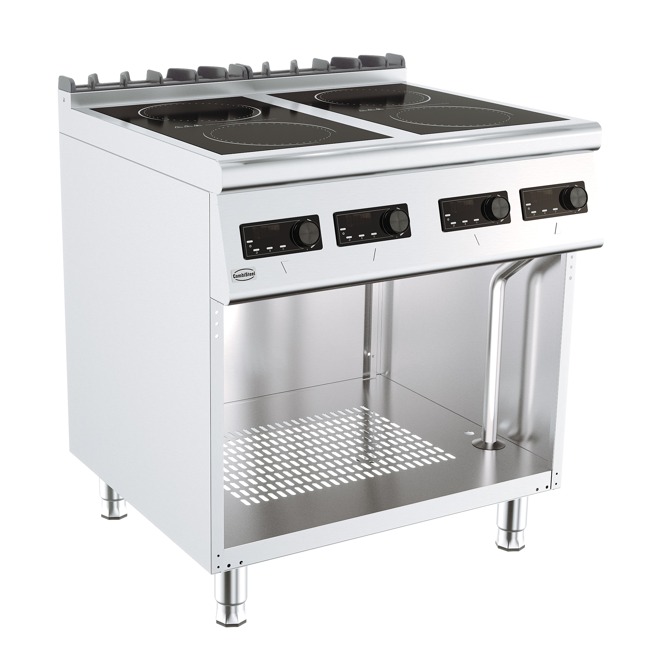 BASE 700 CUISINIERE AVEC PLAQUE A INDUCTION ELECTRIQUE 4 PL.