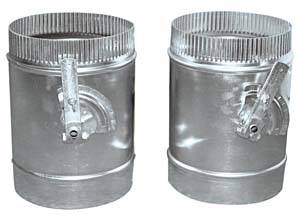 SOUPAPE D'ALUMINIUM Ø 400