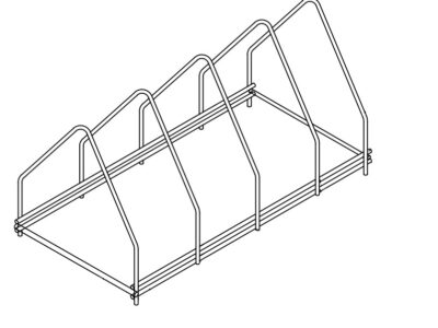 PLAQUE DE SUPPORT EN ACIER INOX 4