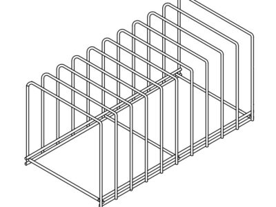 PLAQUE DE SUPPORT EN ACIER INOX 10