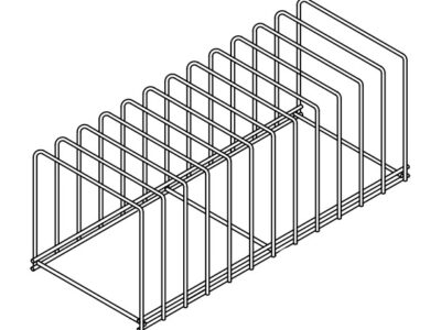 PLAQUE DE SUPPORT EN ACIER INOX 12