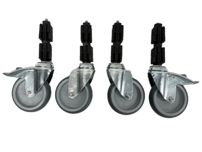 SERIE DE ROUES POUR TABLE 4X