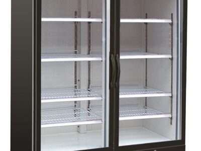 congélateur 2 PORTES EN VERRE