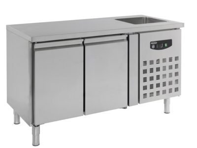 700 TABLE REFRIGIRE PLONGE 2 PORTES