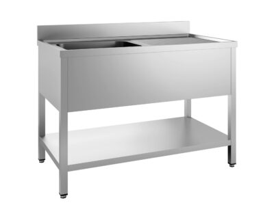 700 BLOC EVIER ETAGERE DEMONTABLE 1 A GAUCHE 1200