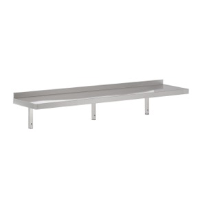 300 étagère muraleS EN INOX 2000 INCL. CONSOLES