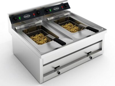 FRITEUSE POSABLE ELECTRIQUE 2X12L 2X6KW