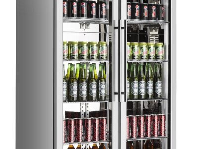 REFRIGERATEUR DE BAR HAUTE 458 L INOX