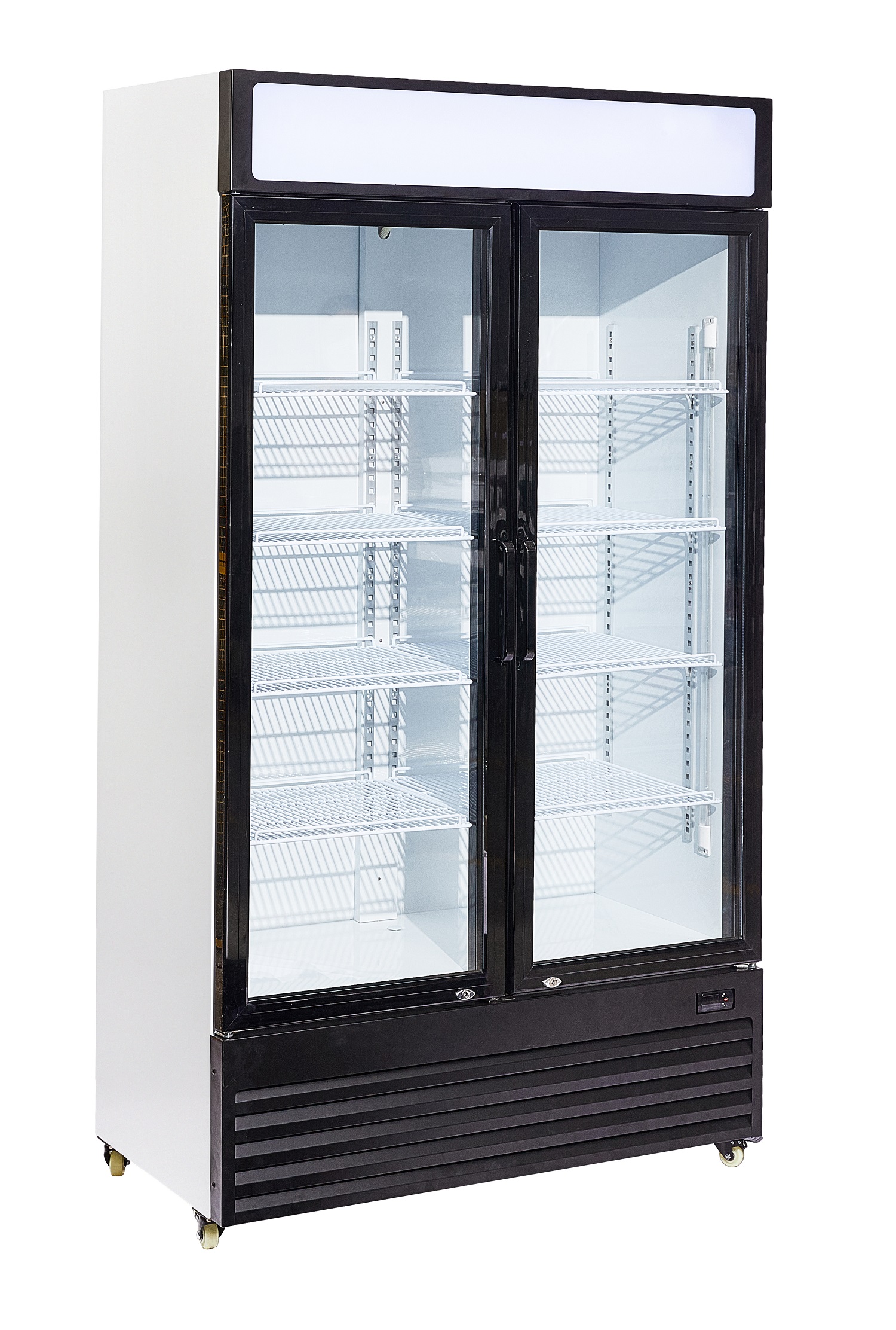 REFRIGIRATEUR 2 PORTES EN VERRE BEZ-750 GD