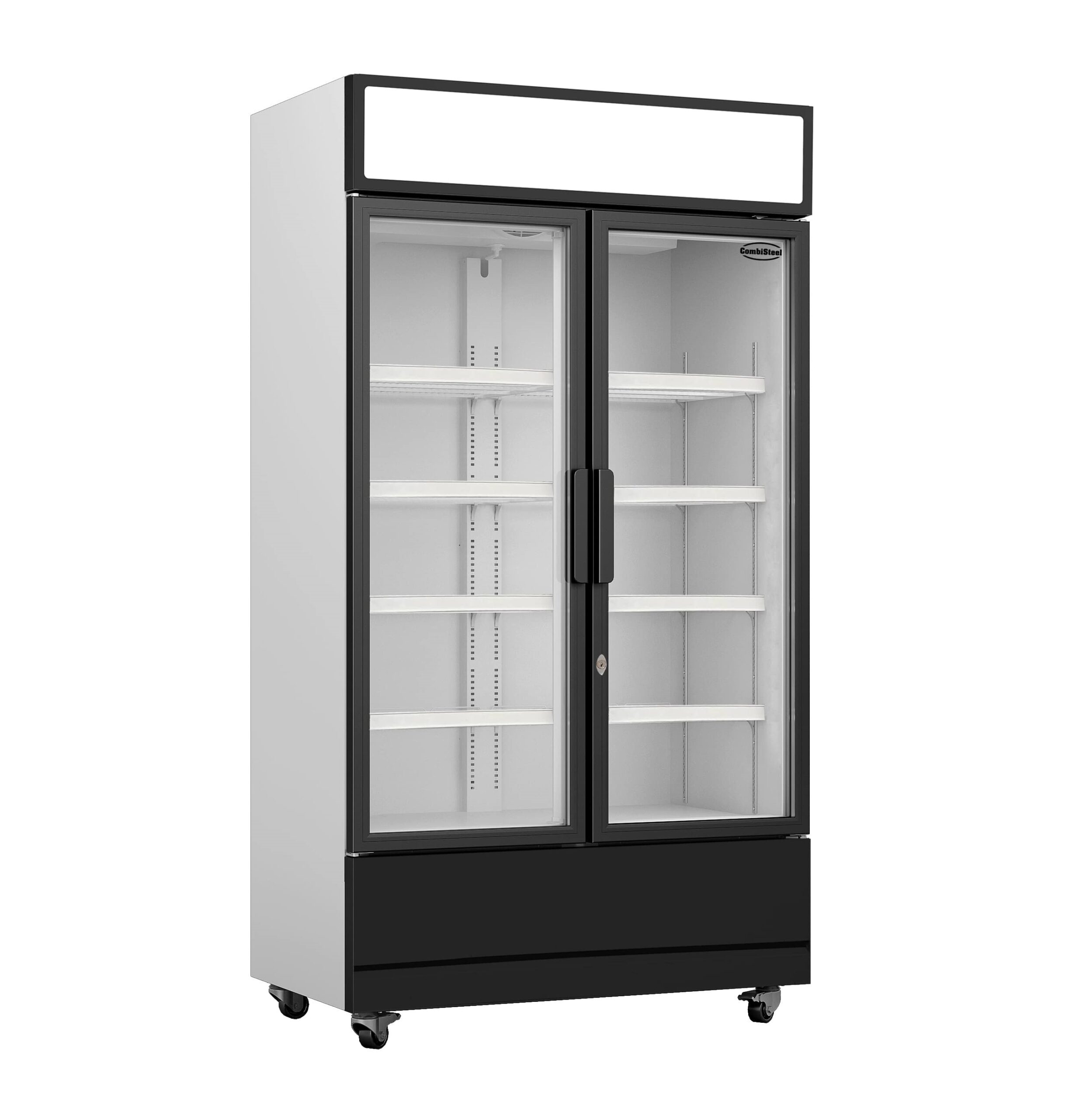 REFRIGIRATEUR 2 PORTES EN VERRE FCU-750