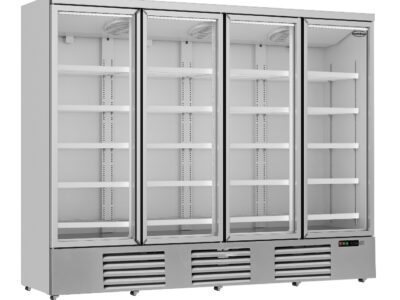 REFRIGIRATEUR 4 PORTES EN VERRE JDE-2025R   *TRANSPORT SUR DEMANDE*
