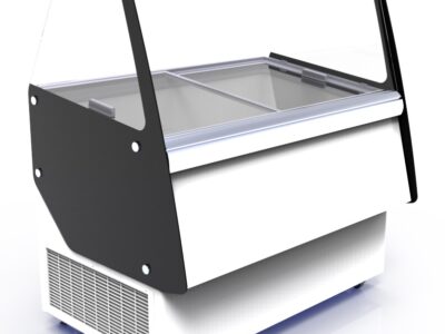 VITRINE A CREME GLACE IBIZA 8X5 LTR