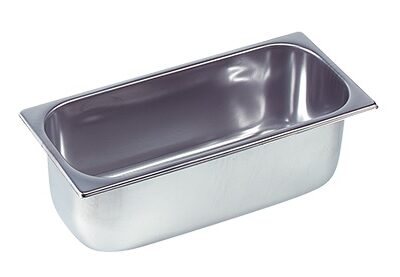 BAC POUR CREME GLACE INOX 5LTR