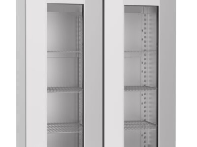congélateur EN ACIER INOX PORTE EN VERRE MONO BLOCK 1400 LTR