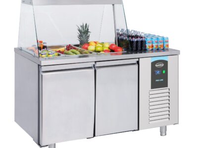 SALADETTE 2 PORTES 3x 1/1GN RECIPIENT