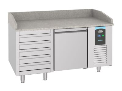 TABLE PRÉP POUR PIZZA1 PORTE 5 TIROIRS