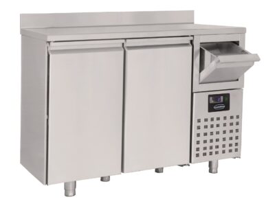 600 TABLE REFRIGIRE 2 PORTES AVEC TIROIR POUR CAFÉ
