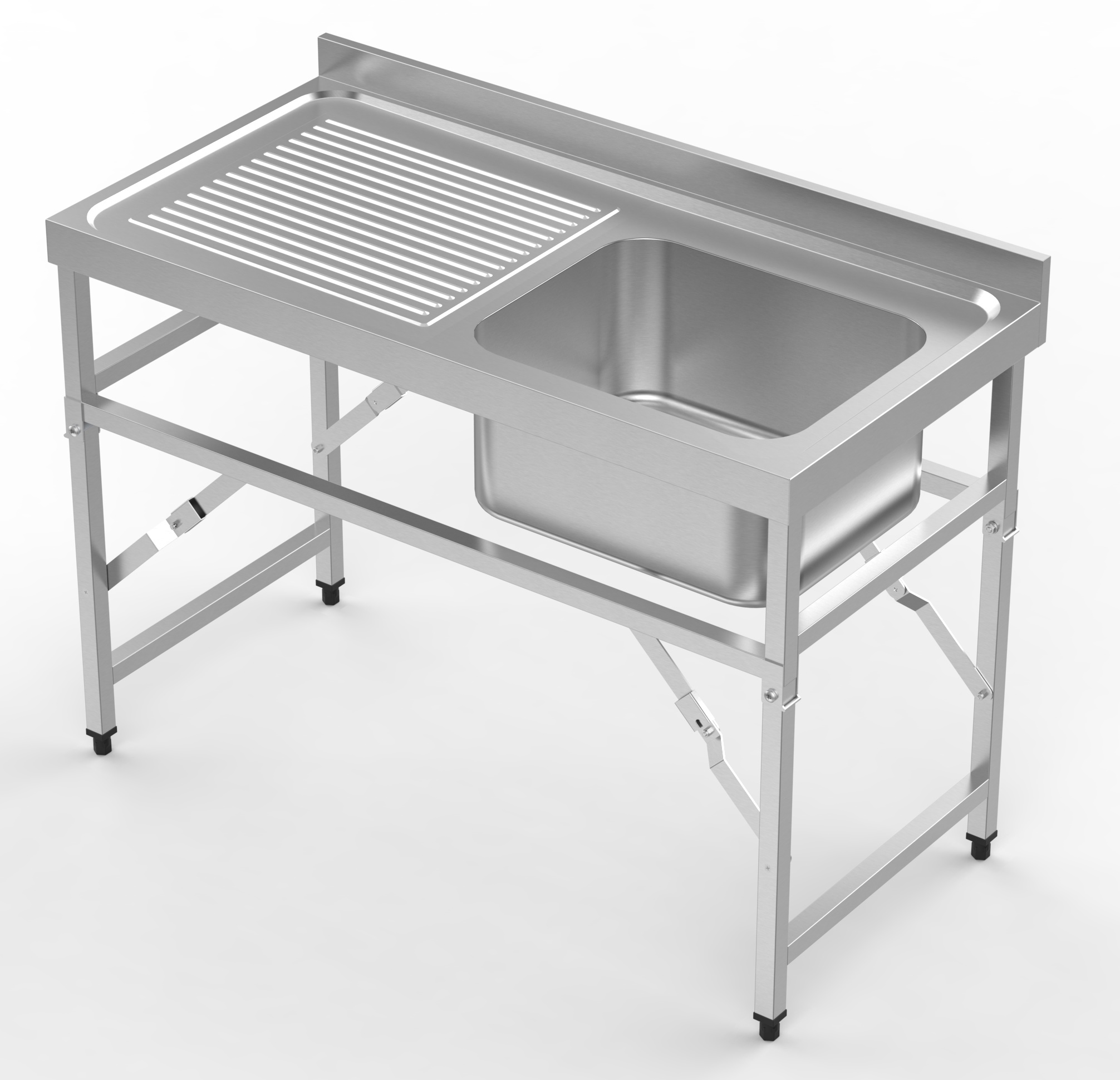 600 BLOC-EVIER ETAGERE PLIANTE 1200 1R