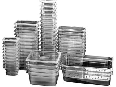 GN RÉCIPIENT POLYCARBONATE 1/4GN-100MM