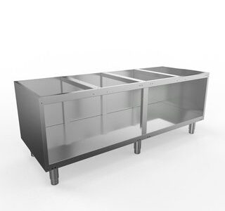 SOUBASSEMENT BAIE LIBRE - LARG 1600 MM