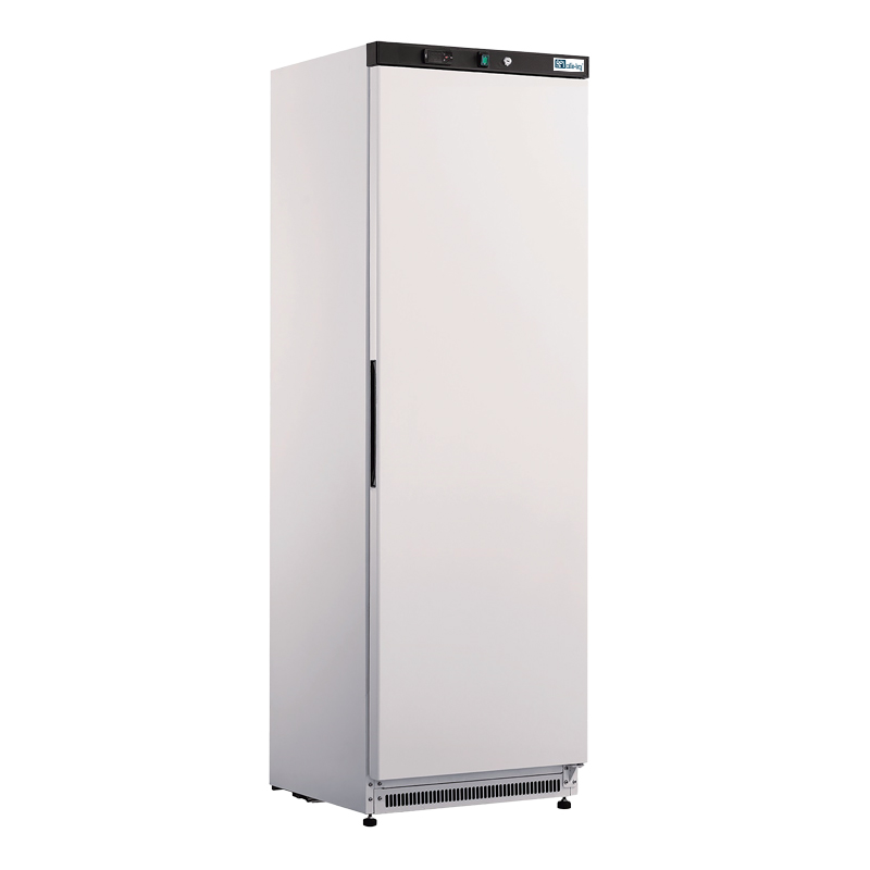 ARMOIRE NÉGATIVE - 1 PORTE PLEINE - 400 L - FINITION LAQUÉE BLANCHE