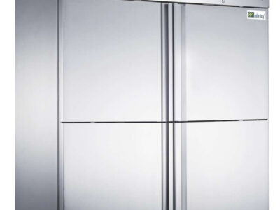 ARMOIRE RÉFRIGÉRÉE INOX GN 2/1 - 1400 L - POSITIVE - 4 DEMI PORTES