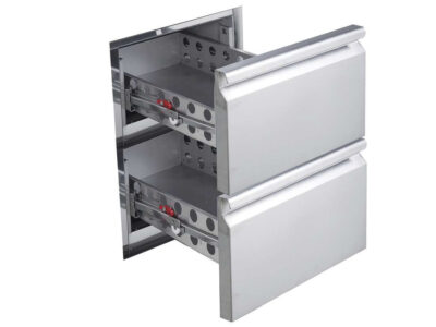 KIT DE TIROIRS 2 X 1/2 GN 1/1 À MONTER