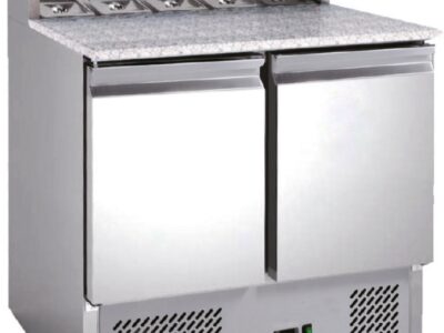 MEUBLE PIZZAS RÉFRIGÉRÉ POSITIF - GAMME ECO - 2 PORTES