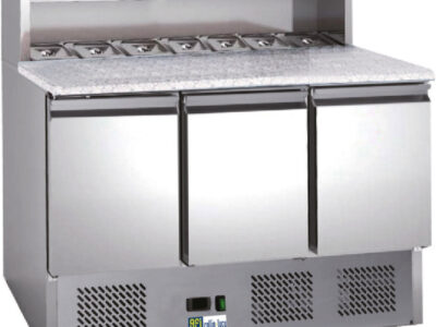 MEUBLE PIZZAS RÉFRIGÉRÉ POSITIF - GAMME ECO - 3 PORTES