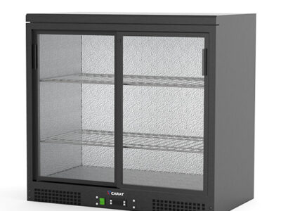 ARRIERE BAR COMPACT 2P VITREES COULISSANTES 146L 4 GRILLES + 4 PG
