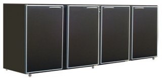 ARRIÈRE BAR SKINPLATE 4 PORTES PLEINES MOYENNES