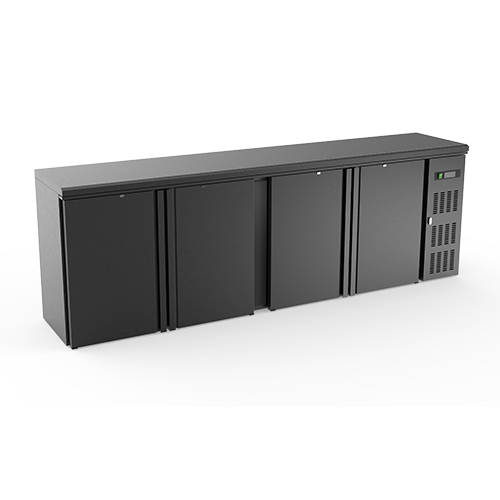 ARRIERE BAR 4P PLEINES BATTANTES 290L 8 GRILLES + 8 KITS SUPPORTS DE GRILLE