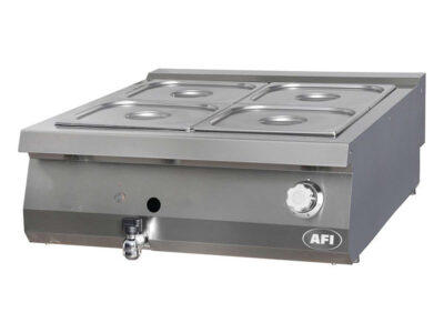 BAIN-MARIE GAZ - GAMME 900 - 4 X GN 2/3