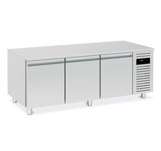 SOUBASSEMENT RÉFRIGÉRÉ POSITIF GN 1/1 - PROF. 700 MM - 3 GRANDS TIROIRS