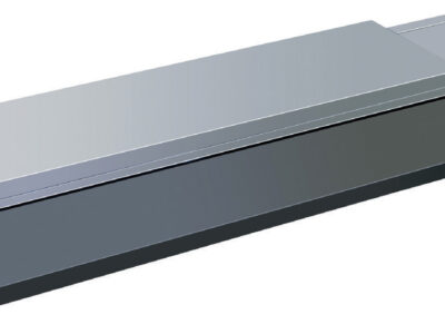 VITRINE RÉFRIGÉRÉE À POSER AVEC COUVERCLE INOX - 8 BACS GN 1/3 - PROF 395 MM