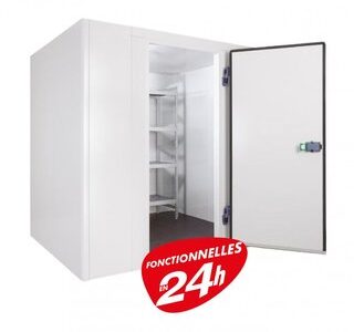 CHAMBRE FROIDE NÉGATIVE 940 X1700 + GROUPE + RAYONNAGE