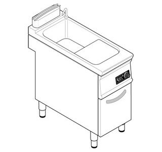 CUISEUR A PATES ELECTRIQUE COMMANDES ELECTRONIQUES 24 LITRES