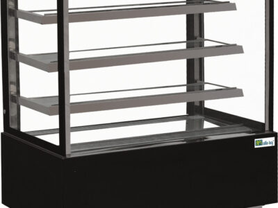 VITRINE PÂTISSERIE - VITRAGE DROIT - 3 ÉTAGÈRES - 685 L