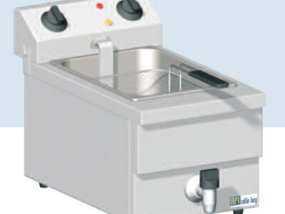 FRITEUSE DE TABLE ÉLECTRIQUE AVEC VIDANGE - 2 X 10 L
