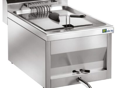 FRITEUSE DE TABLE ÉLECTRIQUE AVEC VIDANGE - 12 L