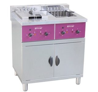 FRITEUSE ELECTRIQUE 2x25 L SUR COFFRE