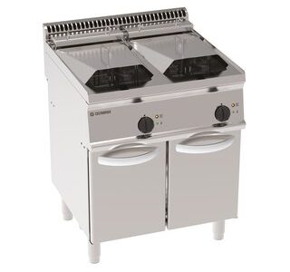 FRITEUSE ÉLECTRIQUE SUR COFFRE 2 X 14 L