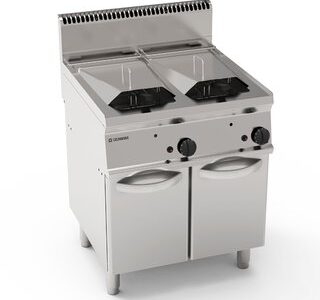 FRITEUSE GAZ 2 X 14 L