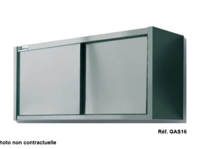 ARMOIRE MURALE AVEC PORTES COULISSANTES - LONG. 1200 MM