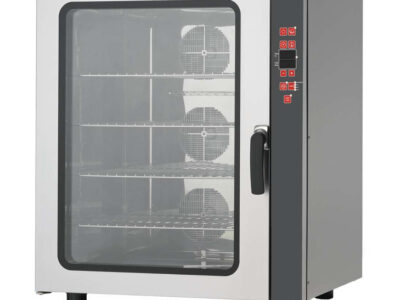 FOUR À CONVECTION PROGRAMMABLE AVEC HUMIDIFICATEUR - 10 NIVEAUX GN 1/1