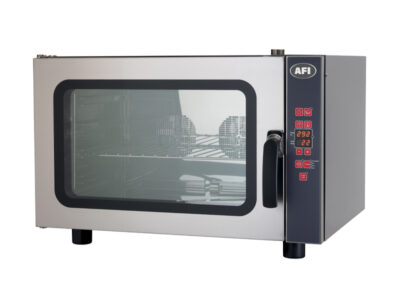 FOUR À CONVECTION PROGRAMMABLE AVEC HUMIDIFICATEUR - 4 NIVEAUX GN 1/1
