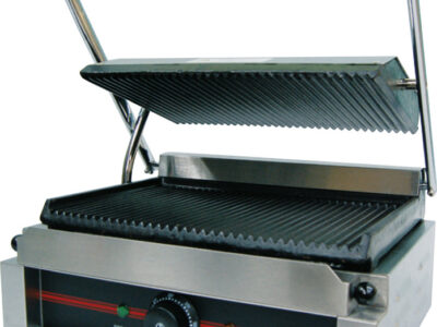 GRILL PANINIS ÉLECTRIQUE - PLAQUE SIMPLE RAINURÉE