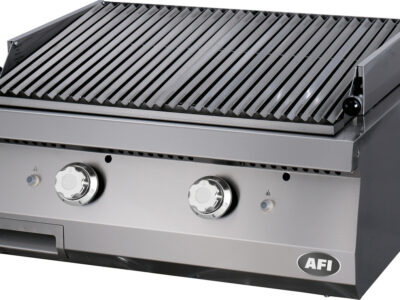 GRILL GAZ AVEC PIERRES DE LAVE - GAMME 900 - 2 ZONES